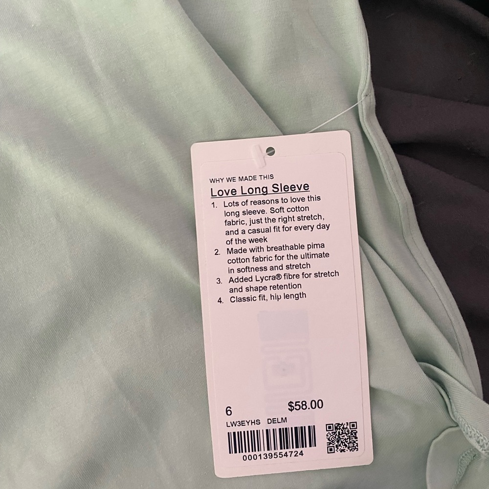 Lululemon long sleeve